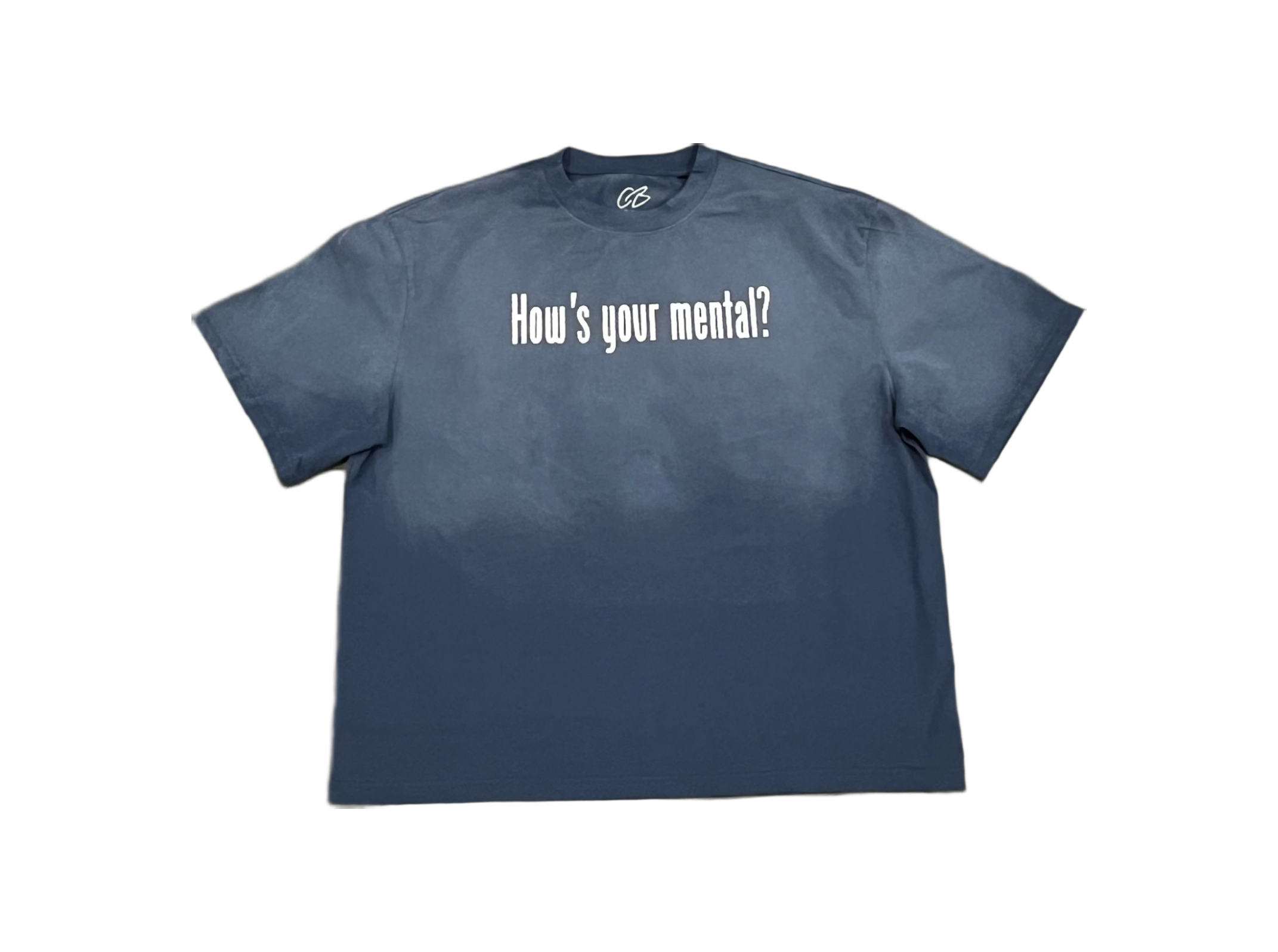 How's Your Mental? T-Shirt - Blue